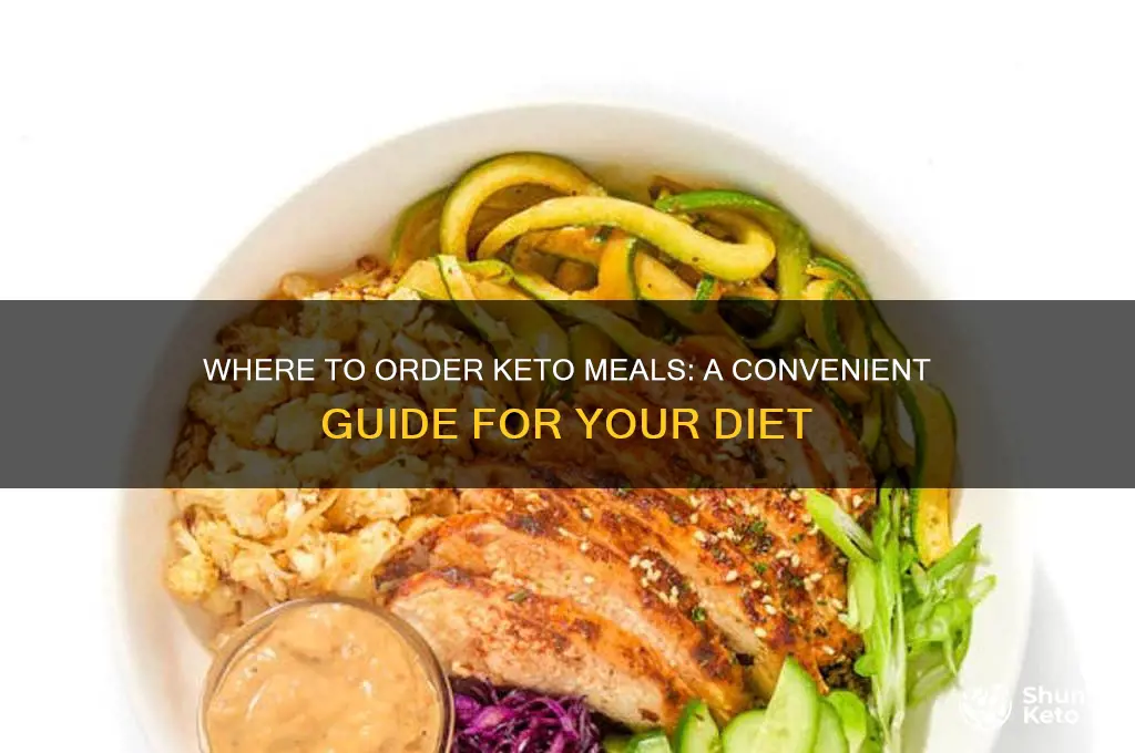 can i order keto meals