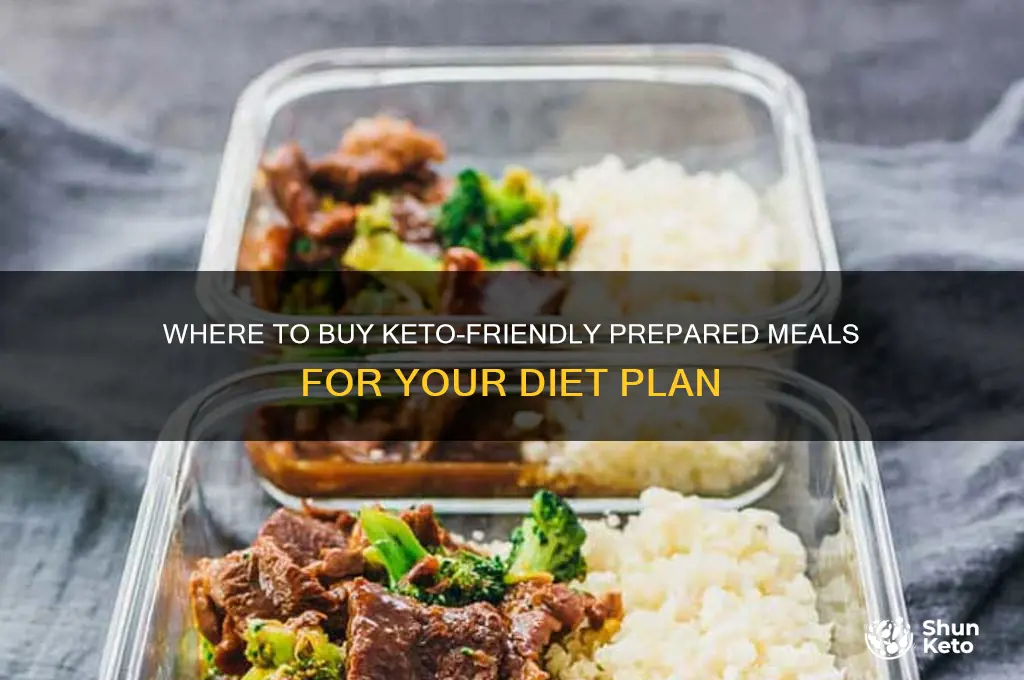 can i purchase prepared meals for the keto diet plan
