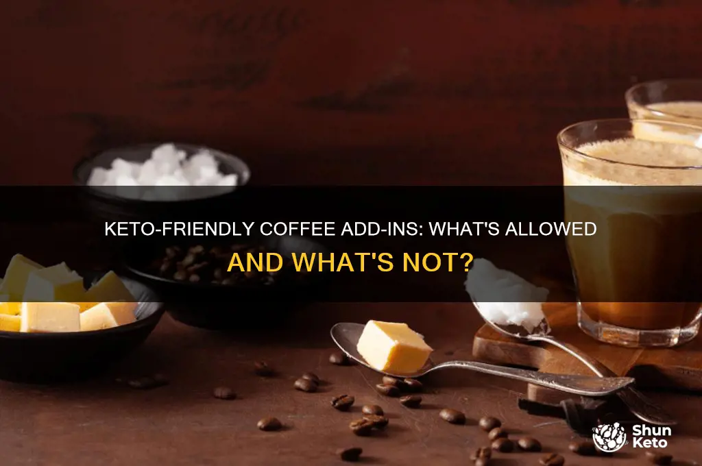 can i put anything in coffee on keto