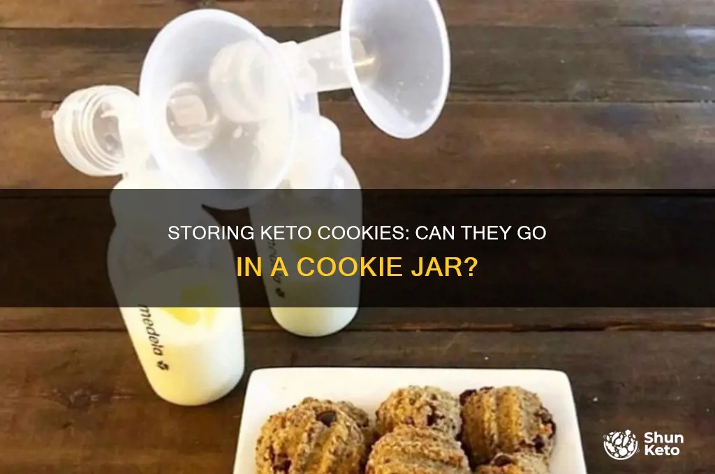 can i put keto cookies in a cookie jar