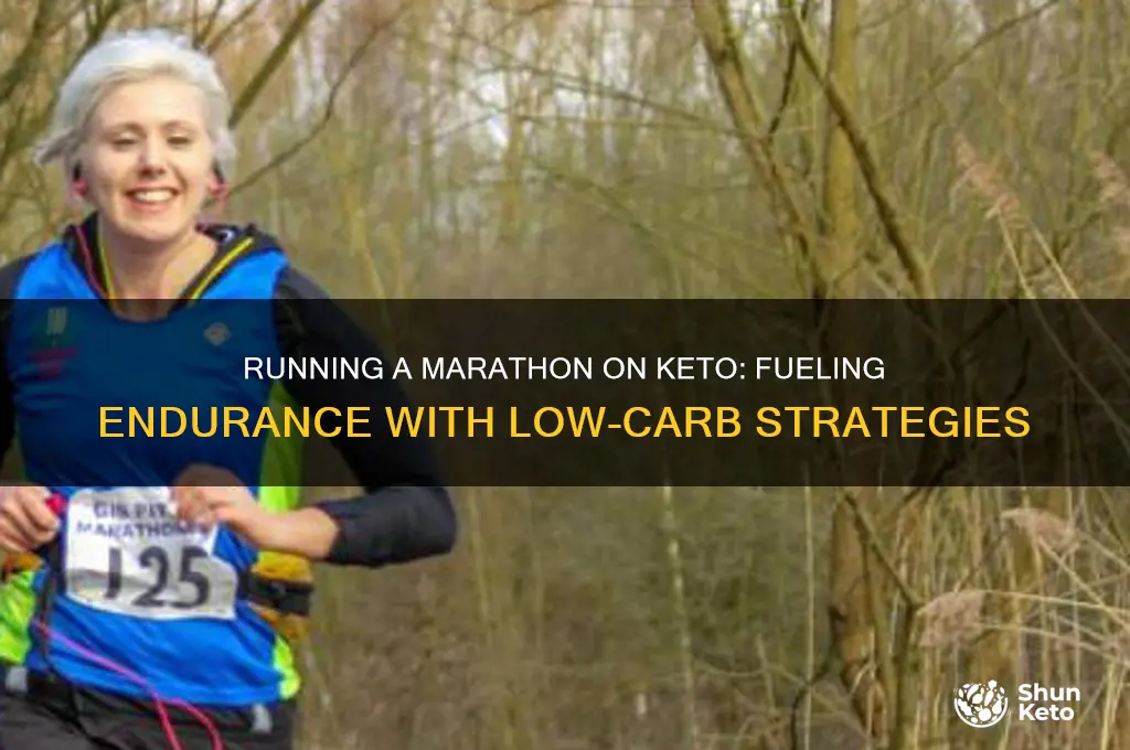can i run a marathon on keto diet
