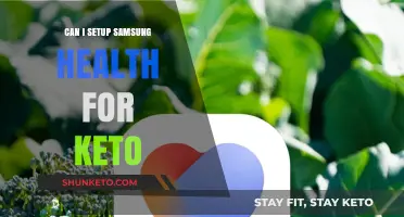 Samsung Health for Keto: Setup Guide for Low-Carb Tracking