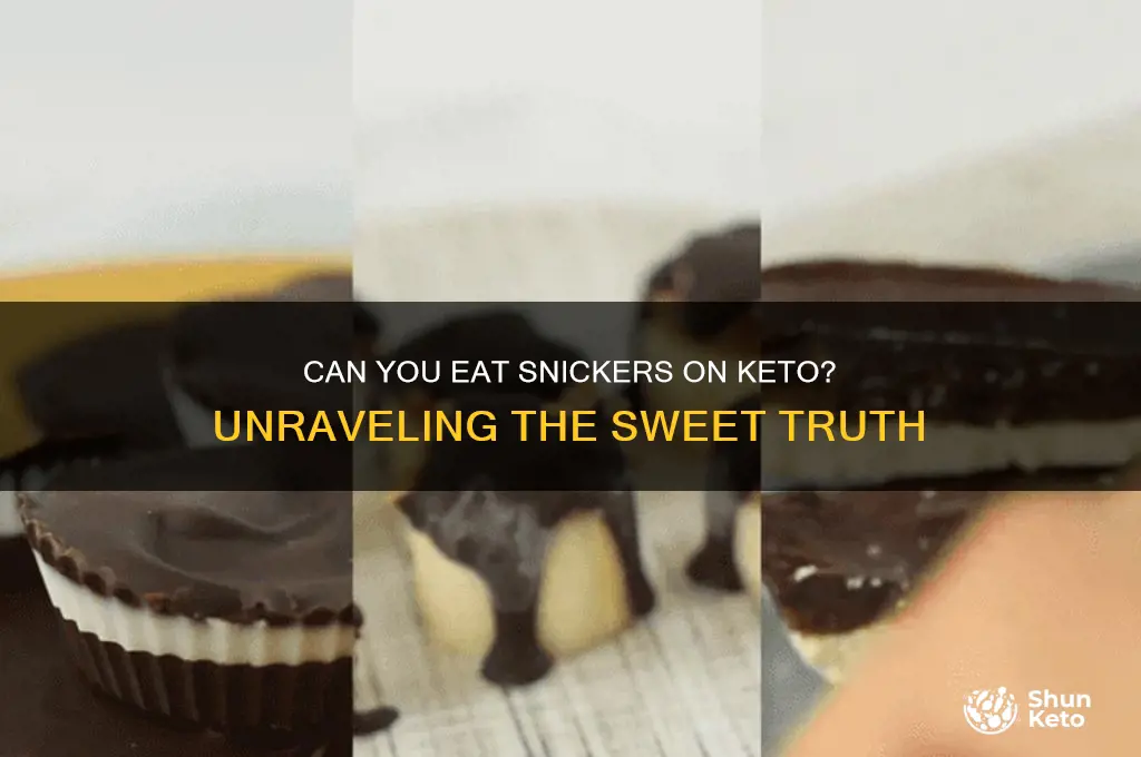 can i snickers on keto