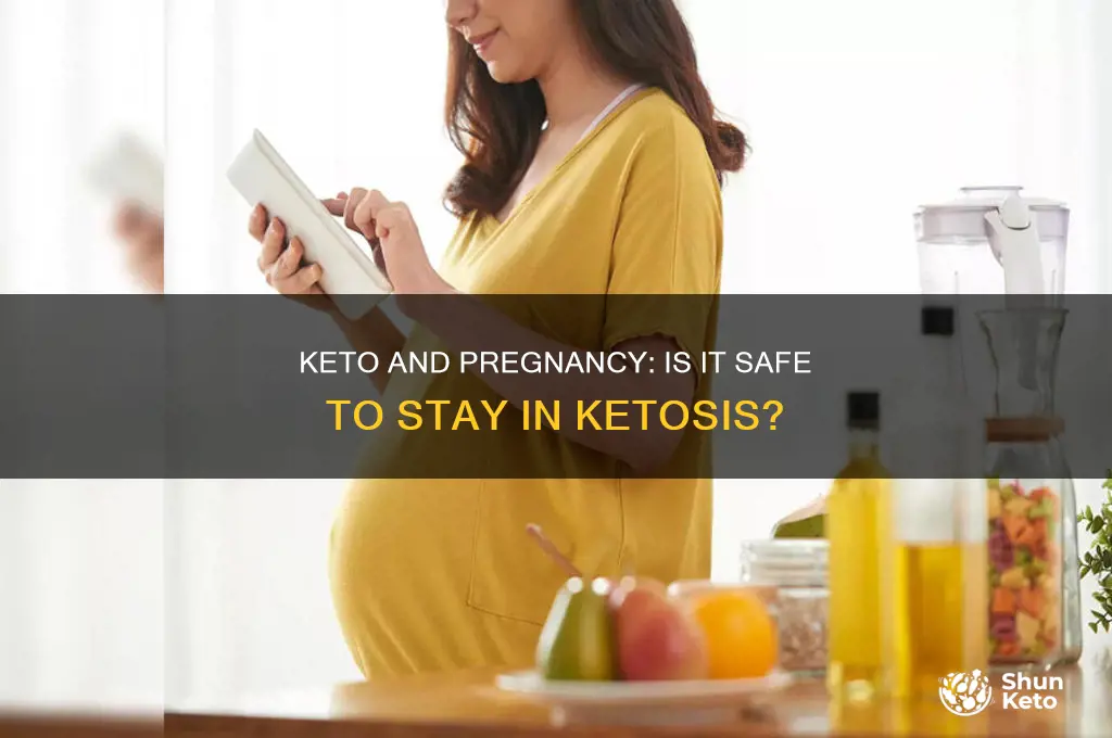 can i stay on keto while pregnant