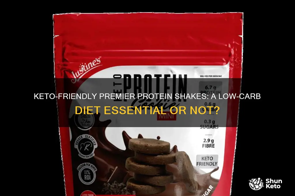 can i still have premier protein shakes on keto