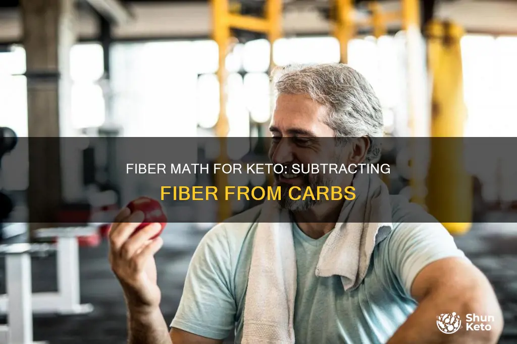 can i subtract fiber grams from carb grams for keto