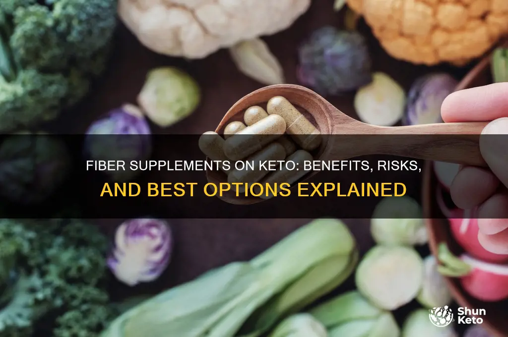 can i take a fiber supplement on keto