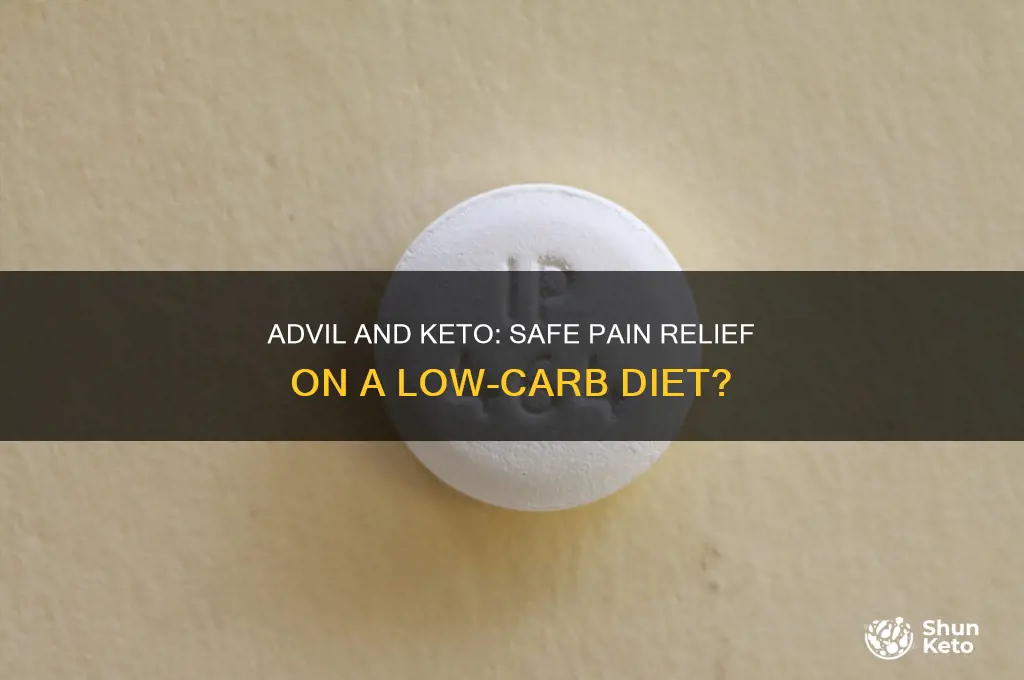 can i take advil on the keto diet