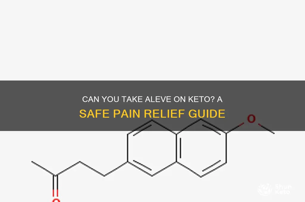 can i take aleve on keto