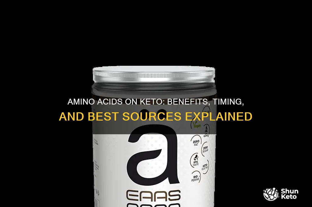 can i take amino acids on keto