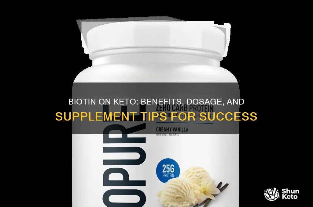can i take biotin on keto