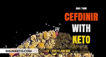 Cefdinir and Keto: Safe Combination or Dietary Dilemma?