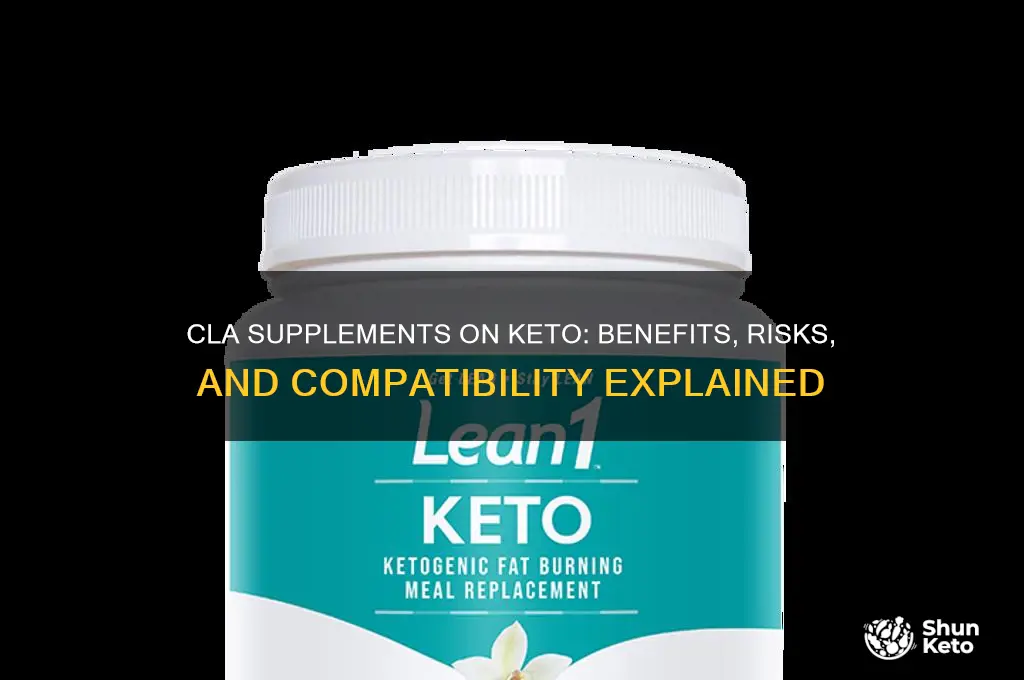 can i take cla dietary supplements on keto diet