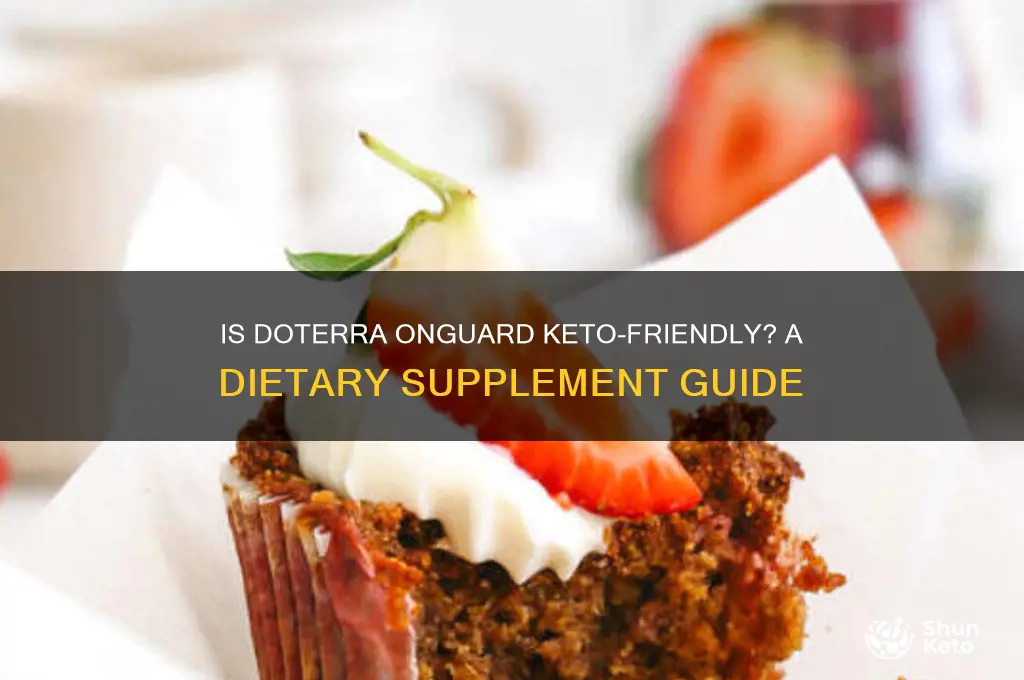 can i take doterra onguard on keto diet