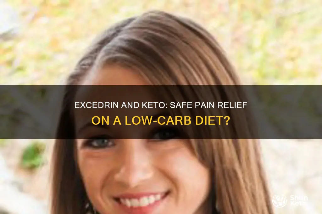 can i take excedrin on keto