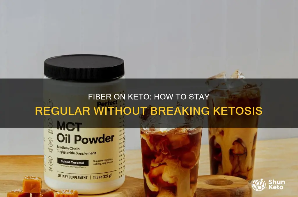 can i take fiber on a keto diet