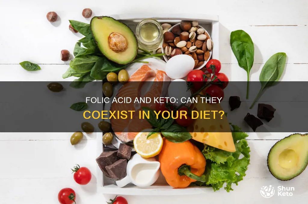 can i take folic acid while on keto diet
