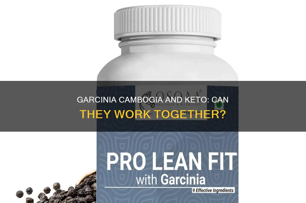 can i take garcinia cambogia on keto diet