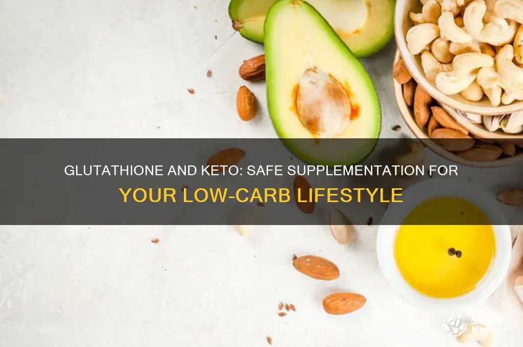 can i take glutathione while on keto diet