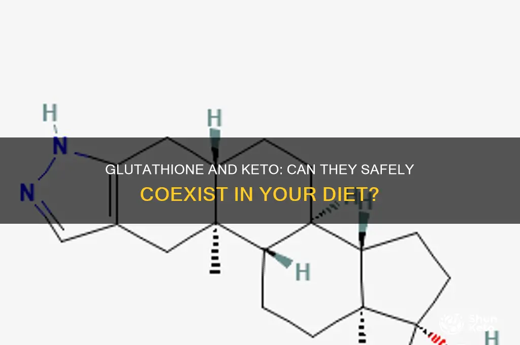 can i take glutathione while on keto