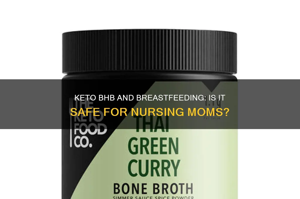 can i take keto bhb while breastfeeding