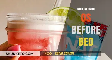 Keto OS Before Bed: Benefits, Timing, and Sleep Impact Explained