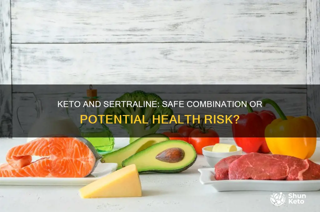 can i take keto with sertraline