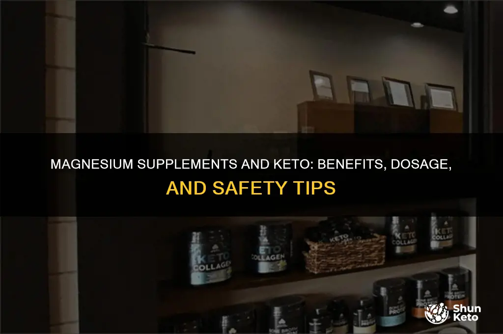 can i take magnisium supplements on keto diet
