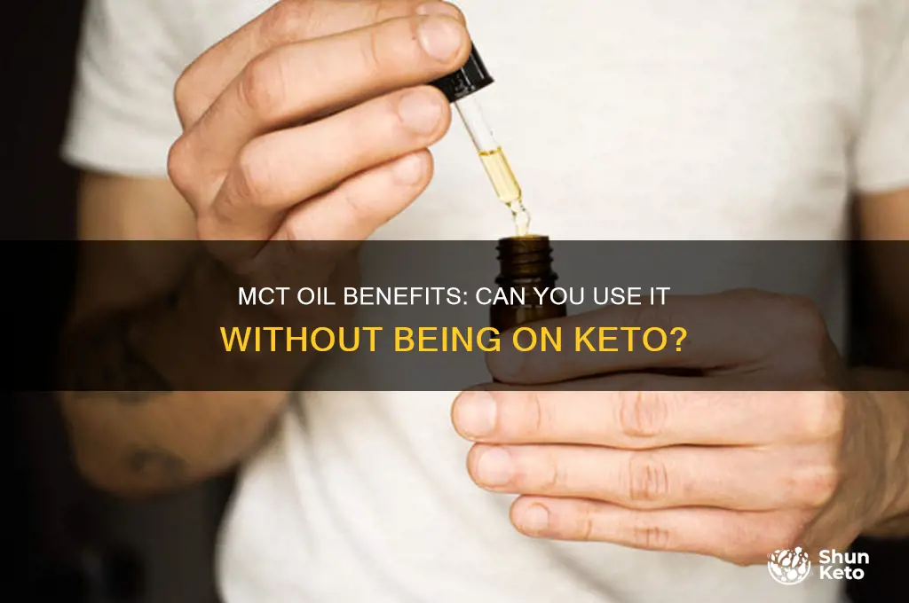 can i take mct not on keto