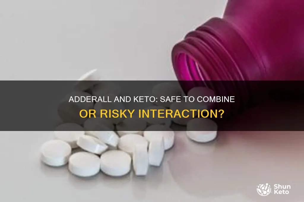 can i take my adderall medication with the keto diet