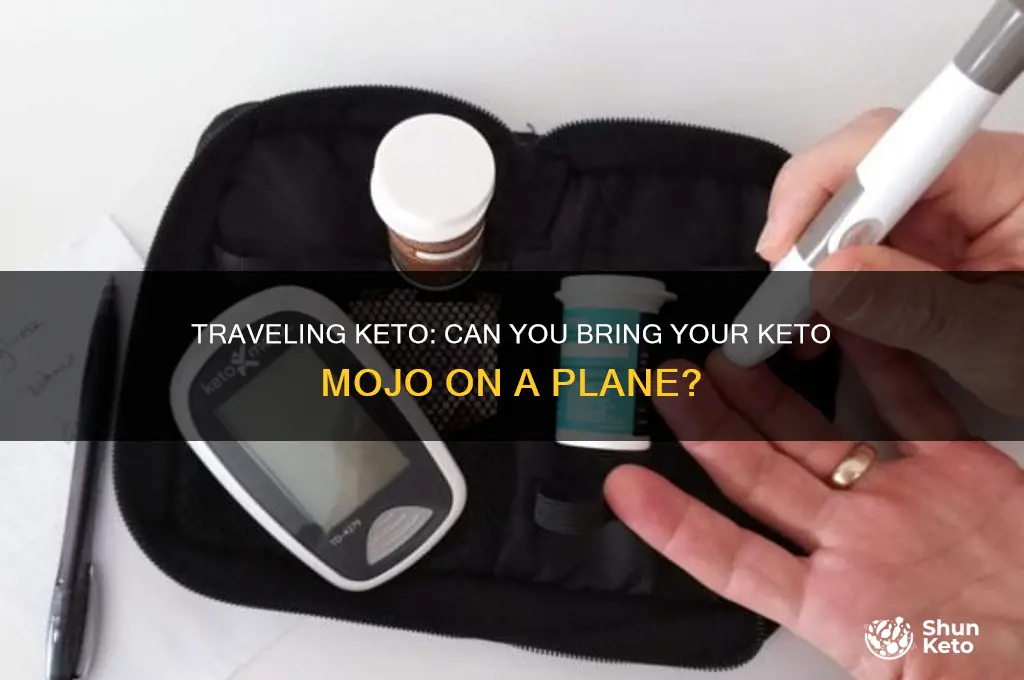 can i take my keto mojo on a plane