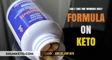 Keto and Women's Daily Formula: Is One Pill Enough?