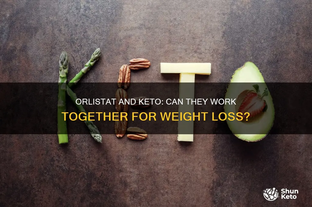 can i take orlistat on keto diet