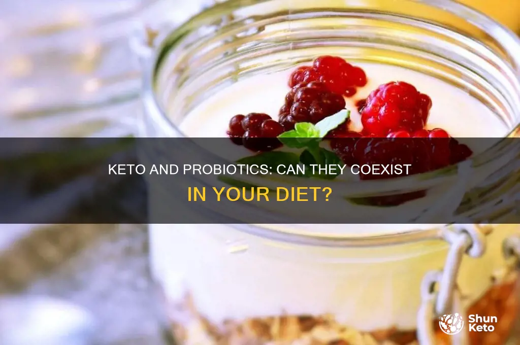 can i take probiotics if i am keto