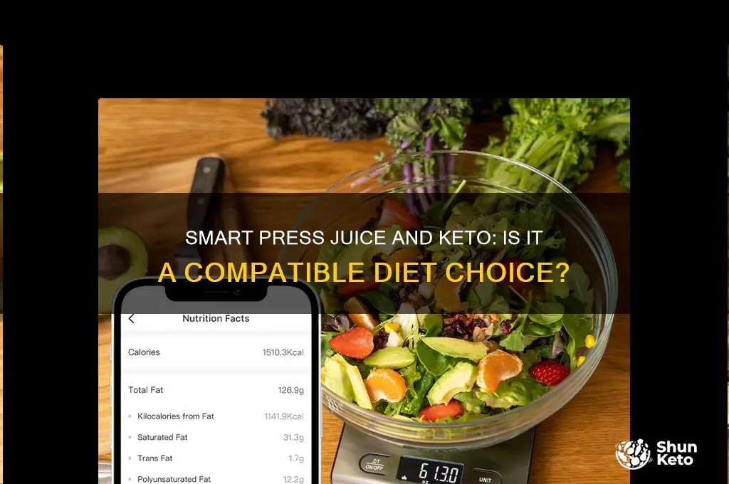 can i take smart press juice while on keto