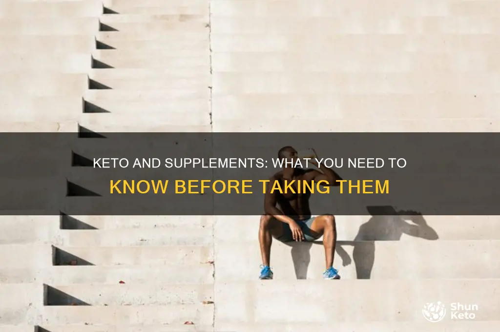 can i take supplements while on keto