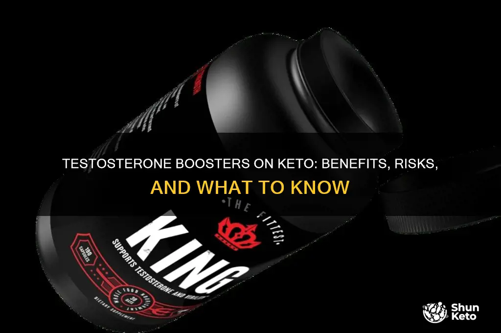 can i take testosterone booster on keto