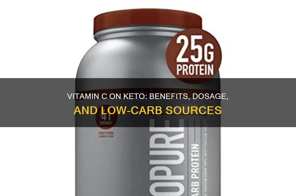 can i take vitamin c on keto diet