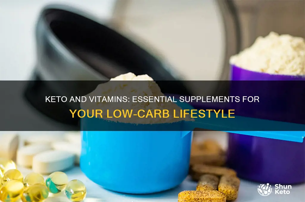can i take vitamins when on keto