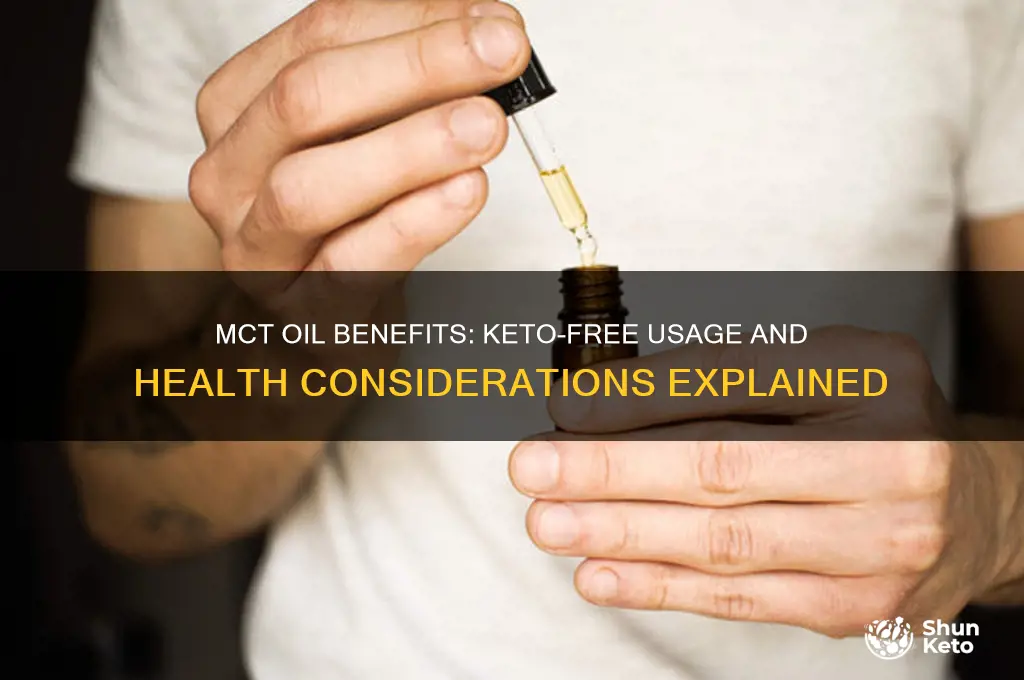 can i tske mct oil if im jot on keto