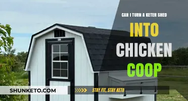Transforming a Keter Shed into a Functional Chicken Coop: Tips & Tricks