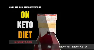 Keto-Friendly Coffee Hack: Using Zero-Calorie Syrups for Guilt-Free Enjoyment