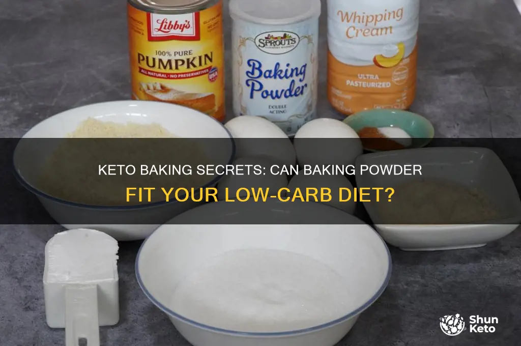 can i use baking powder in keto
