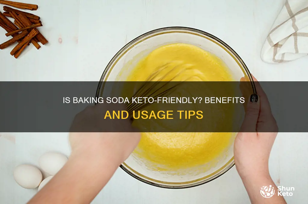 can i use baking soda on keto