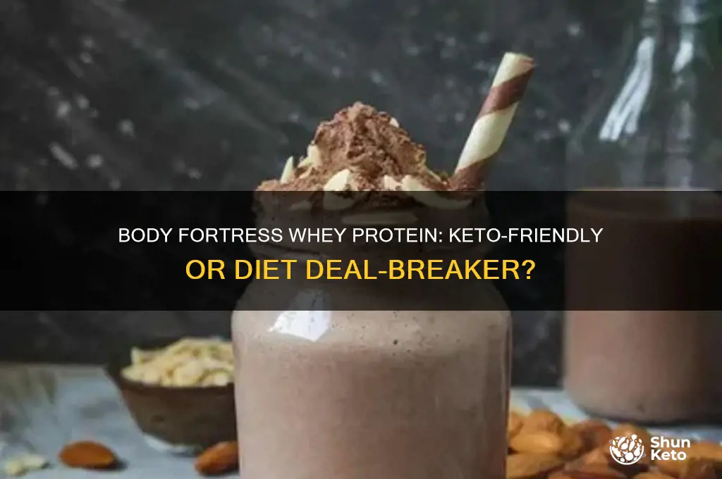 can i use body fortress whey protein on keto