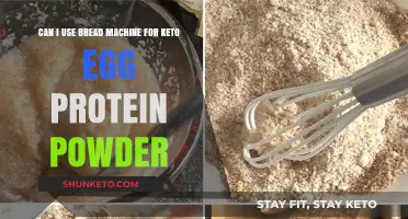 Keto Baking: Using Bread Machines with Egg Protein Powder