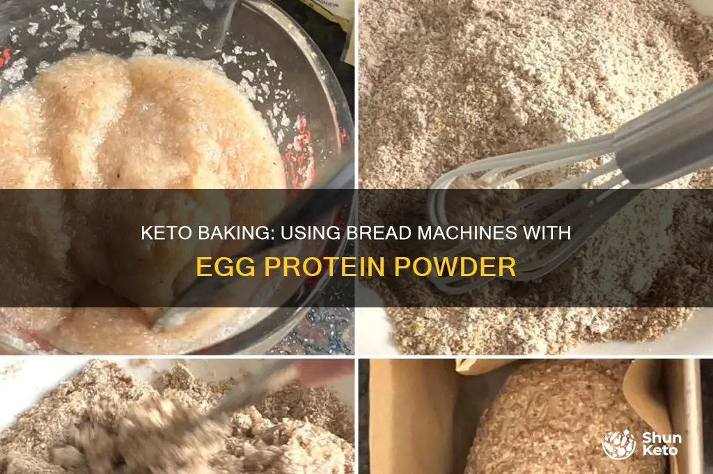 can i use bread machine for keto egg protein powder