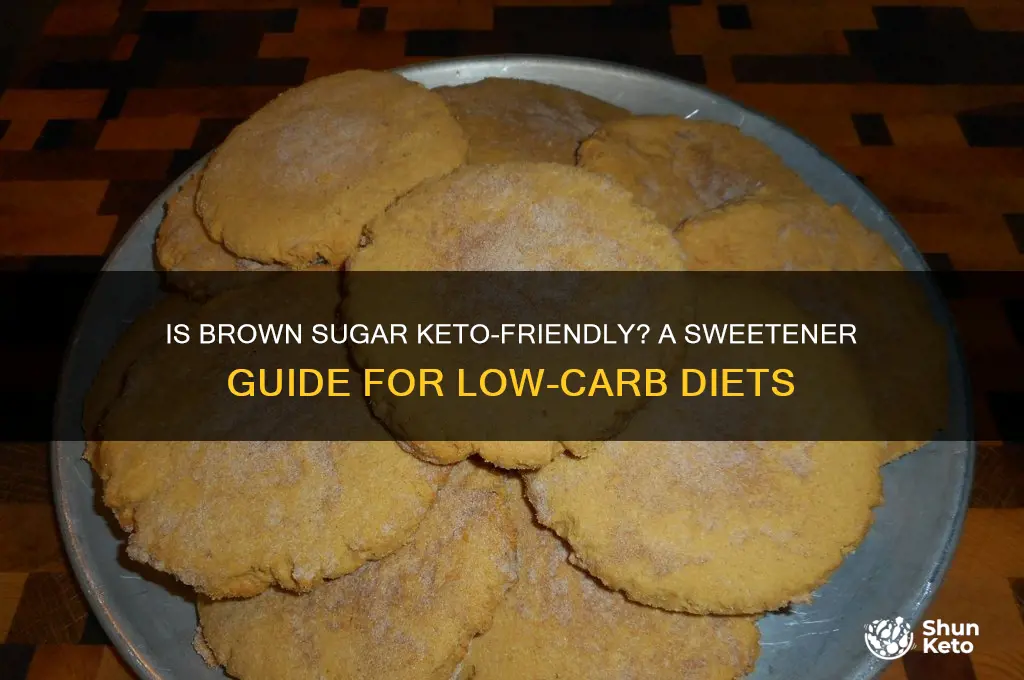 can i use brown sugar on keto
