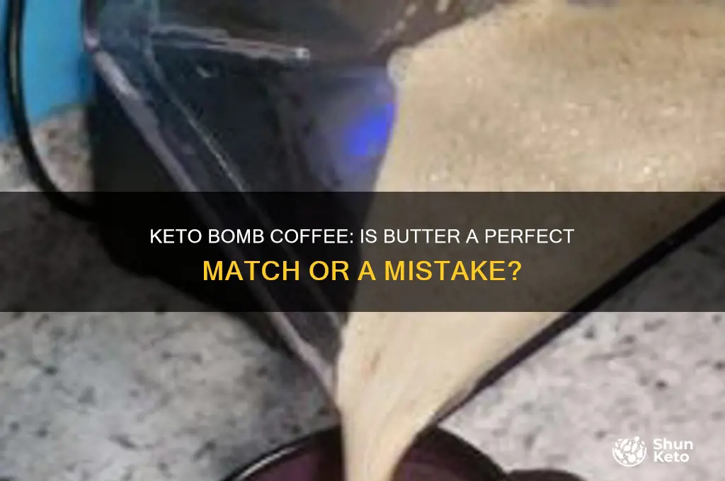 can i use butter with keto bomb coffee