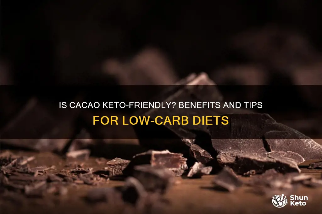 can i use cacao on keto diet